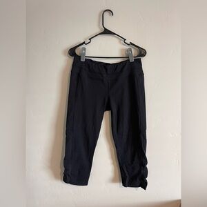 Athleta Crop Black Yoga Pants